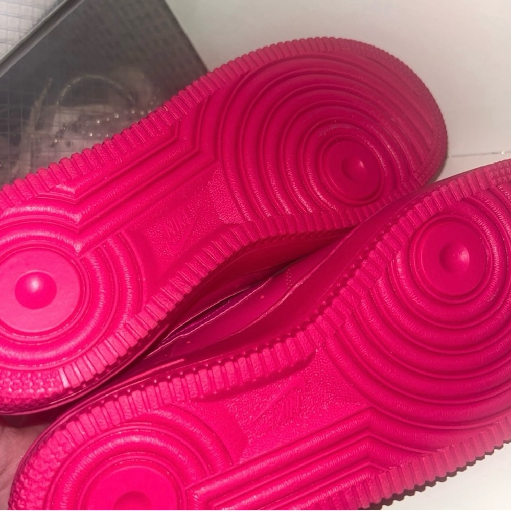 SOLD Custom Nike Air Force 1 (Fire berry) - Picture 4 of 4